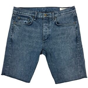 Rag & Bone Dad Jean Shorts Sz 33" Cutoffs Stretch Extra Slim Grunge Retro Jorts